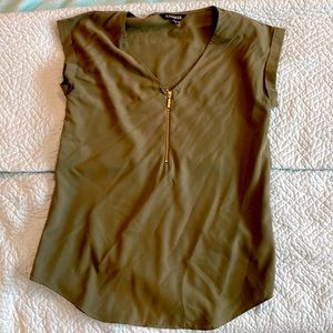 Light green blouse size M